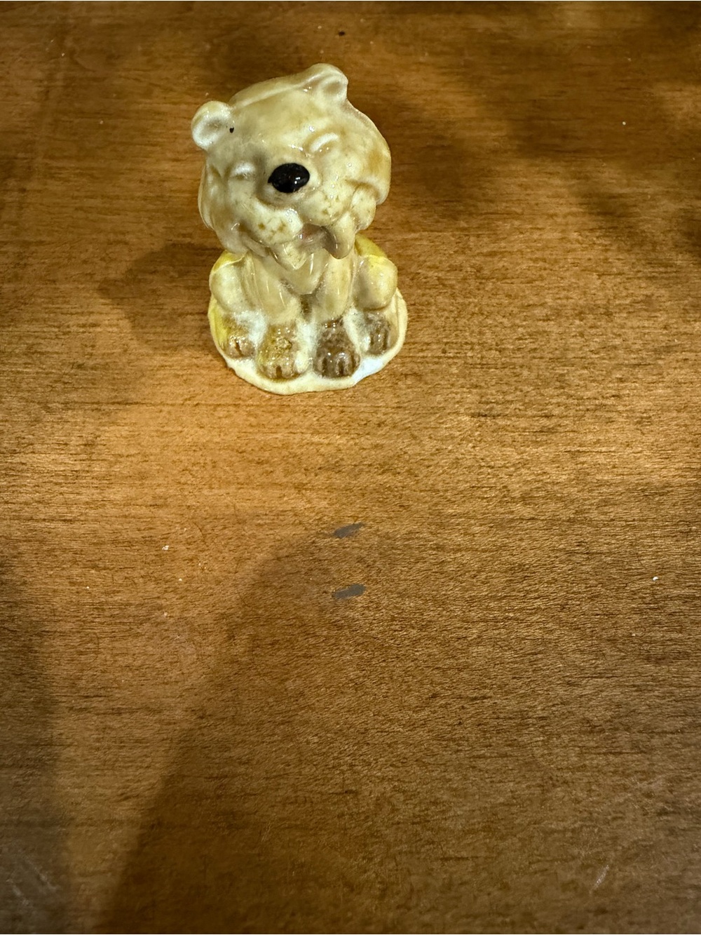 Vintage Wade Red Tea Whimsie silly tiger with stripes figurine
